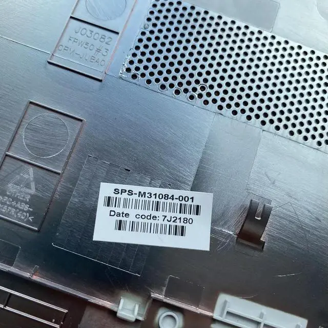 Alt view image 3 of 3 - For 15S-DU 15-DY DW TPN-C139 D Case, Dark Silver M31084-001