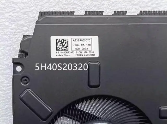Alt view image 3 of 3 - For ThinkBook 14 G3 ACL fan, heatsink 5H40S20320