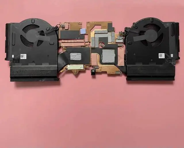 Alt view image 2 of 3 - For M17 R4 Cooling Copper Tube, Fan Module 00GG75