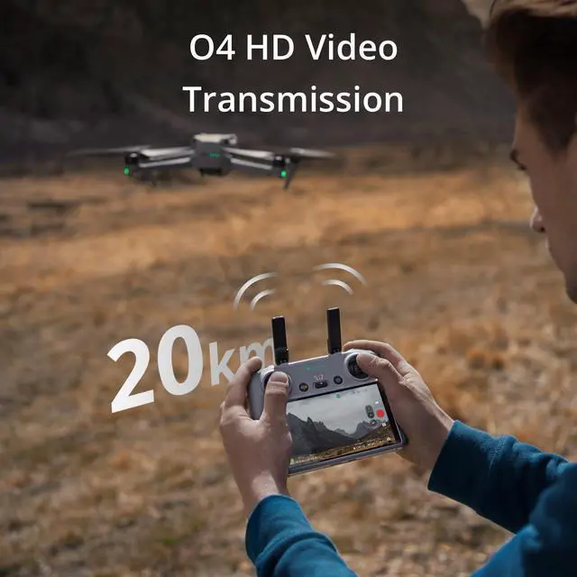 Alt view image 11 of 14 - DJI RC 2, Remote Controller with Next-Gen Processor, 20km O4 Transmission, 5.5-inch FHD Screen,, Smart Controller for Drones