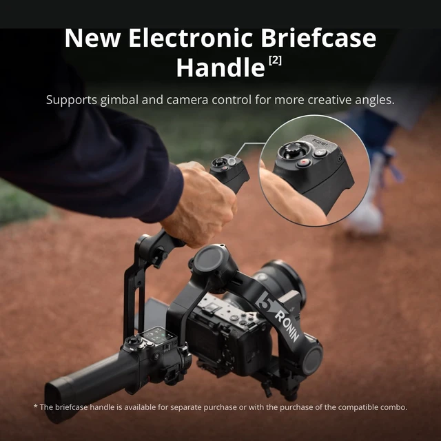 Alt view image 3 of 5 - DJI RS 5, Gimbal Stabilizer for Camera Canon/Sony/Panasonic/Nikon/Fujifilm, Fine-Tuning Knobs, 2nd-Gen Automated Axis Locks, Quick-Open Tripod, New Z-Axis Indicator