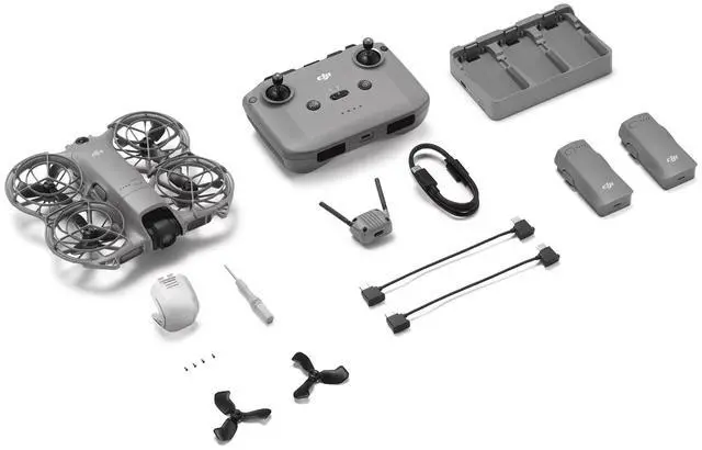 Alt view image 6 of 6 - DJI Neo 2 4K Drone Fly More Combo with RC-N3 Remote Controller