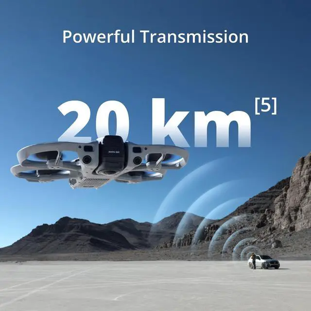 Alt view image 5 of 6 - DJI Avata 360 Drone Fly More Combo (DJI RC 2) 3 Battery
