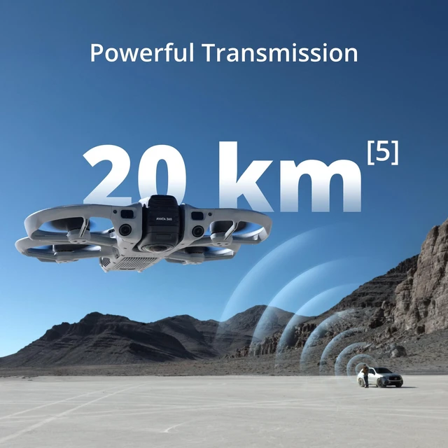 Alt view image 3 of 7 - DJI Avata 360 Drone Fly More Combo (DJI RC 2) 3 Battery Fly More Combo RC 2