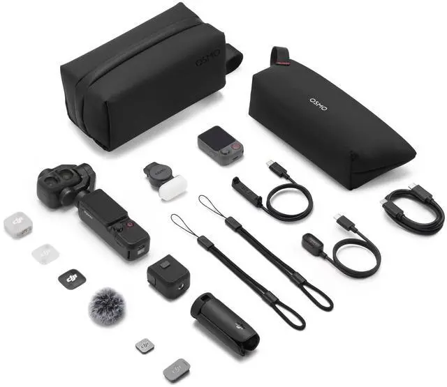 Alt view image 7 of 7 - DJI Osmo Pocket 4 Pro 4P Vlog Combo Handheld Stabilize US Stock