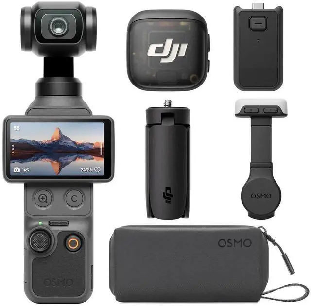 Main image of DJI Osmo Pocket 4 Creator Combo Ship Via FedEx/UPS No Tariffs in US