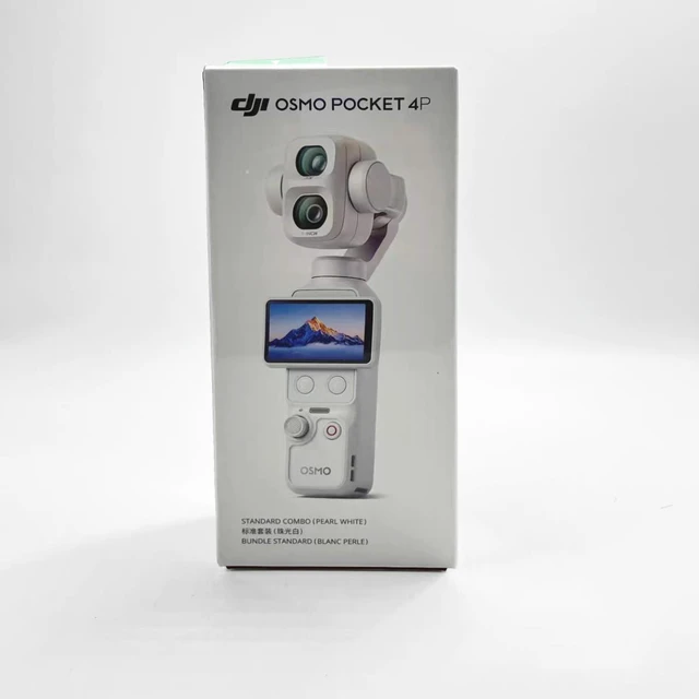 Main image of DJI Osmo Pocket 4P (4 Pro) Standard Combo Dual-Lens Camera 1-Inch 17-Stop DR 4K 240fps D-Log 2 Active Track 8.0 US Stock