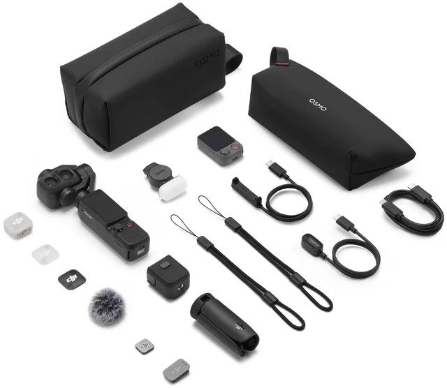 Alt view image 7 of 7 - DJI Osmo Pocket 4 Pro 4P Vlog Combo Handheld Stabilize US Stock