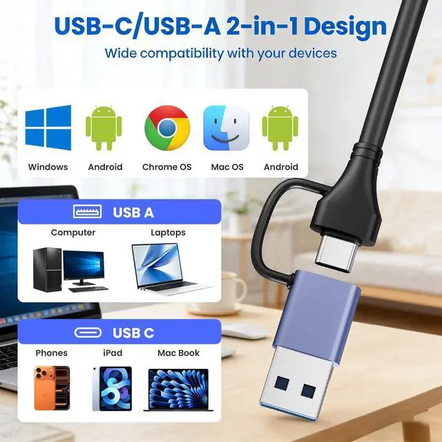 Alt view image 2 of 7 - XQD Card Reader - Aluminum 2 in 1 XQD/SD Memory Card Adapter for iPhone 17/16/15 Windows Mac OS Android 5Gpbs USB 3.0 XQD Reader Support Sony G/M Series Lexar 2933x/1400x USB Mark XQD Card