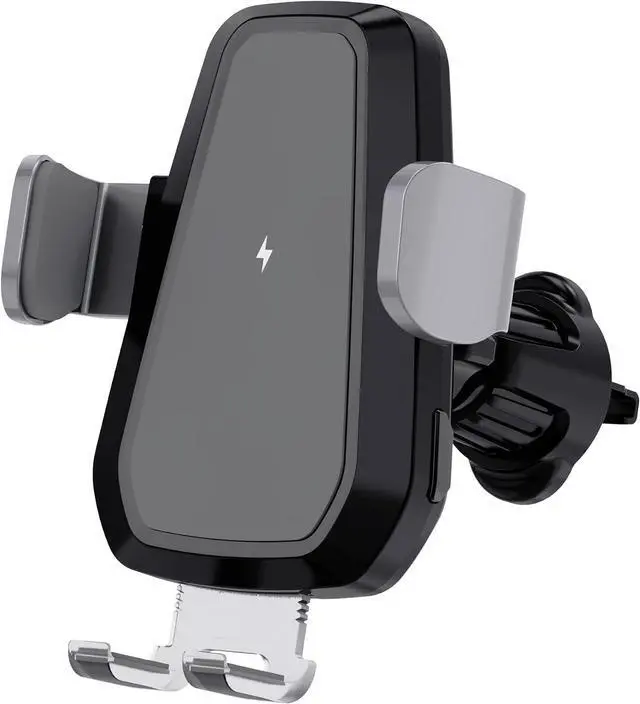 Alt view image 2 of 7 - Wireless Car Charger Phone Mount 15W Fast Charging Car Phone Holder 50lb Suction Cup 3-in-1 Cell Phone Holder for Dash 360° Auto Clamp Compatible iPhone 17/16/15/14/13/12 S23/S22/S21/S20/S10+
