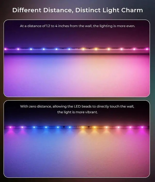 Alt view image 7 of 7 - RGB LED Strip Lights Outdoor 65.6ft Smart LED Outdoor Lights with Alexa Google Assistant App Control Music Sync Timer IP67 Waterproof Light Strip for Balcony Roof Garden Pool Decor