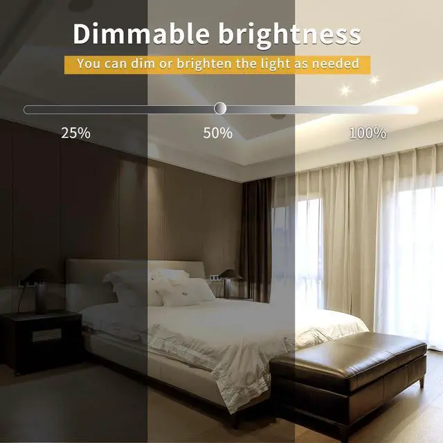 Alt view image 4 of 7 - COB LED Strip Lights 3000K 65.6ft DC 24V Dimmable White Flexible LED Tape Light for Bedroom with Remote and app Control LED Tape Lights CRI90+ forLiving Room Shelf Cabinet Home Decoration
