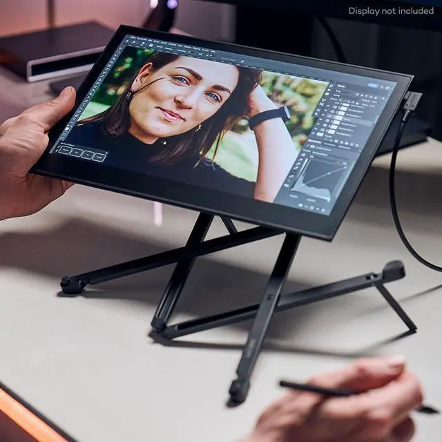 Alt view image 6 of 6 - Foldable Stand Portable Folding Riser for Movink13 One 14 & MovinkPad Pro Drawing Tablets