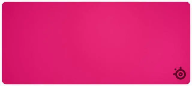 Main image of QcK Heavy Gaming Mousepad Thicker Non-Slip Silicone Rubber Base Peak Tracking Optimized for Gaming FPS MOBAs RTS MMO XXL Size 900 mm x 400 mm x 4 mm Magenta