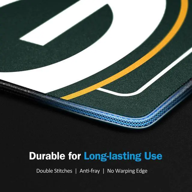 Alt view image 4 of 4 - Mouse Pad Desk Mat Premium Mouse Pad Gaming Mousepad Desk pad Computer Mouse Mat with Non-Slip Rubber Base for Computer Desktop