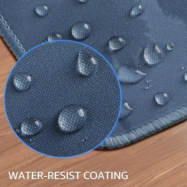 Alt view image 5 of 6 - Large Gaming Mouse Pad Desk Mat 31.5 x 11.8 in Cloud Forest XL | Smooth Micro-Weave Surface Artistic Pattern Design Non-Slip Rubber Base Durable Stitched Edges Office & Home Use