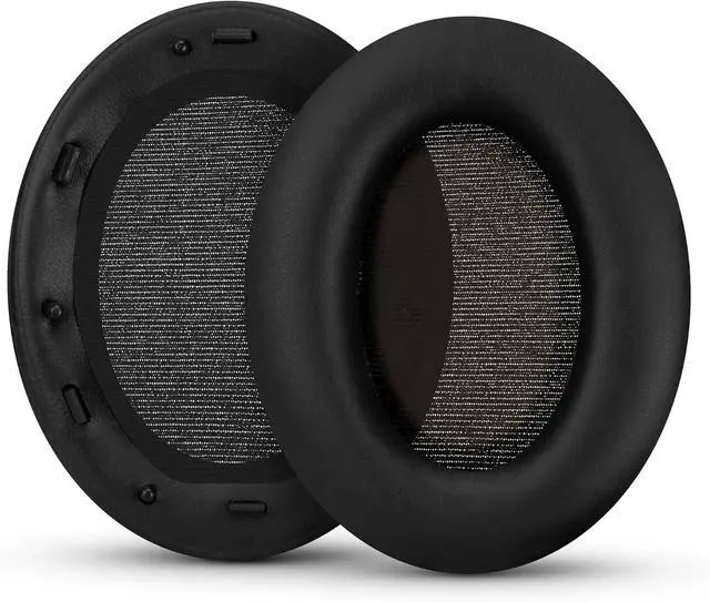 Alt view image 7 of 7 - Replacement Earpads for WH-1000XM3 Headphones - Soft Vegan Leather Cushions For Extra Comfort Easy & Quick Installation By Brainwavz (Black)