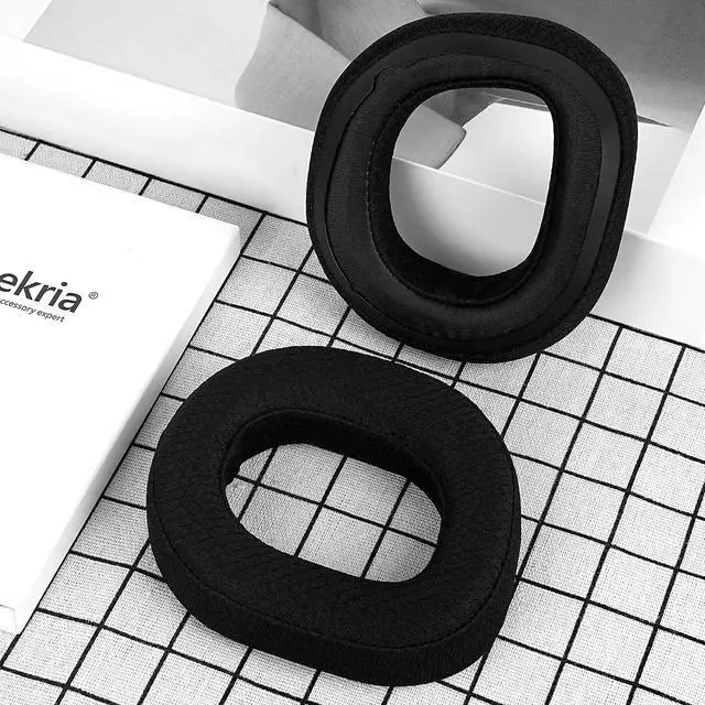 Alt view image 5 of 6 - Geekria Comfort Mesh Fabric Replacement Ear Pads Compatible with Turtle Beach Stealth 700 Gen 3 Headphones Ear Cushions (Black)