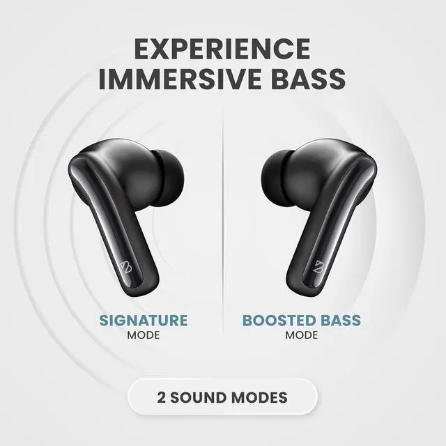 Alt view image 5 of 7 - FirstClass - True Wireless Earbuds Noise Cancelling Earbuds Bluetooth 5.4 Ear Buds Wireless Bluetooth Earbuds Noise Cancelling Earpods iPhone and Android Active Earphones with ANC Sound Blocking