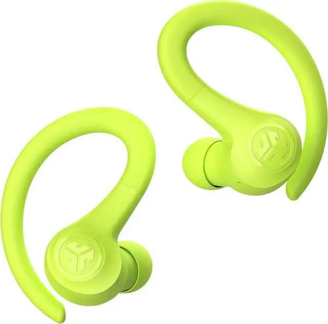 Alt view image 5 of 7 - Go Sport+ True Wireless Workout Earbuds Bluetooth Sport Earbuds Clear Calling Yellow