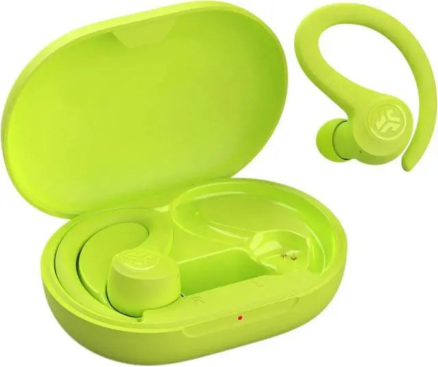 Alt view image 7 of 7 - Go Sport+ True Wireless Workout Earbuds Bluetooth Sport Earbuds Clear Calling Yellow