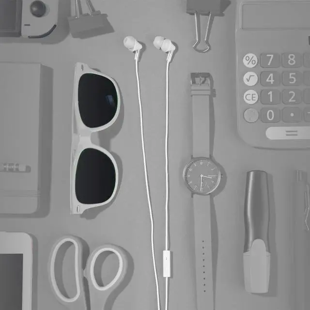 Alt view image 6 of 7 - PANASONIC ErgoFit Earbud Headphones with Microphone and Call Controller Compatible with iPhone Android and Blackberry - RP-TCM125-W - In-Ear (White)