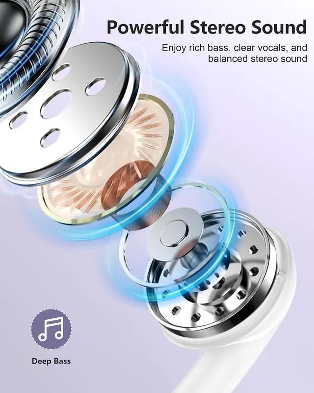Alt view image 2 of 7 - Wired Earbuds USB C for iPhone 17/16/15 Pro Max Plus Type C Buds Headphones | USB-C Corded Ear Buds with Mic & Noise Isolation Earpods in-Ear Audifonos for 17e 16e iPad Galaxy Pixel USBC Earphones