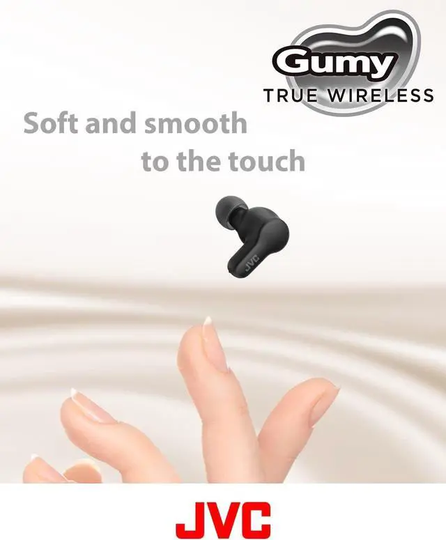 Alt view image 2 of 7 - Gumy True Wireless Earbuds Bluetooth 5.3 Charging Case 24-Hour Playback IPX4 Water Resistant Comfortable Secure Fit with XS/S/M/L Earpieces Built-in Mic for Calls iPhone/Android/PC - HAA7T2