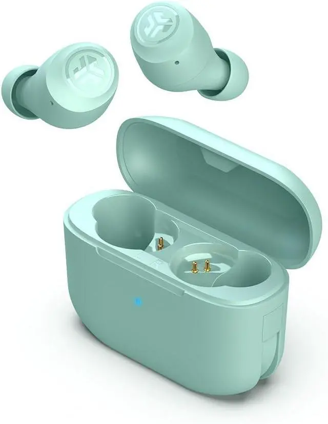 Main image of Go Air Pop True Wireless Earbuds in Ear Headphones Bluetooth Earphones Ear Buds with 32H Playtime Bluetooth Earbuds with Microphone USB Charging Case Dual Connect EQ3 Sound Mint