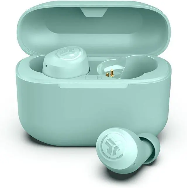 Alt view image 2 of 5 - Go Air Pop True Wireless Earbuds in Ear Headphones Bluetooth Earphones Ear Buds with 32H Playtime Bluetooth Earbuds with Microphone USB Charging Case Dual Connect EQ3 Sound Mint