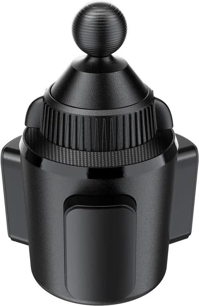 Main image of Cup Holder Base with 1 Ball Heavy-Duty Expandable Cup Mount Compatible with B Size Double Socket Arms Fits 3 to 4 Cup Holders Anti-Slip Easy Install