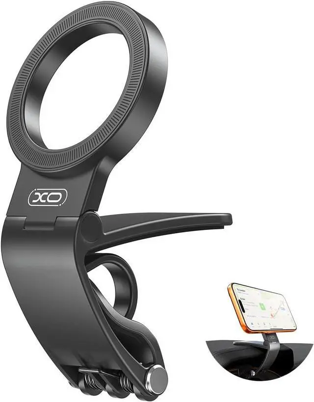 Main image of Magnetic Phone Holder for Car Strong Non-Slip Car Phone Mount Hands-Free Navigation for Car Phone Holder for Car/Desk Compatible with iPhone/ and All Smartphones