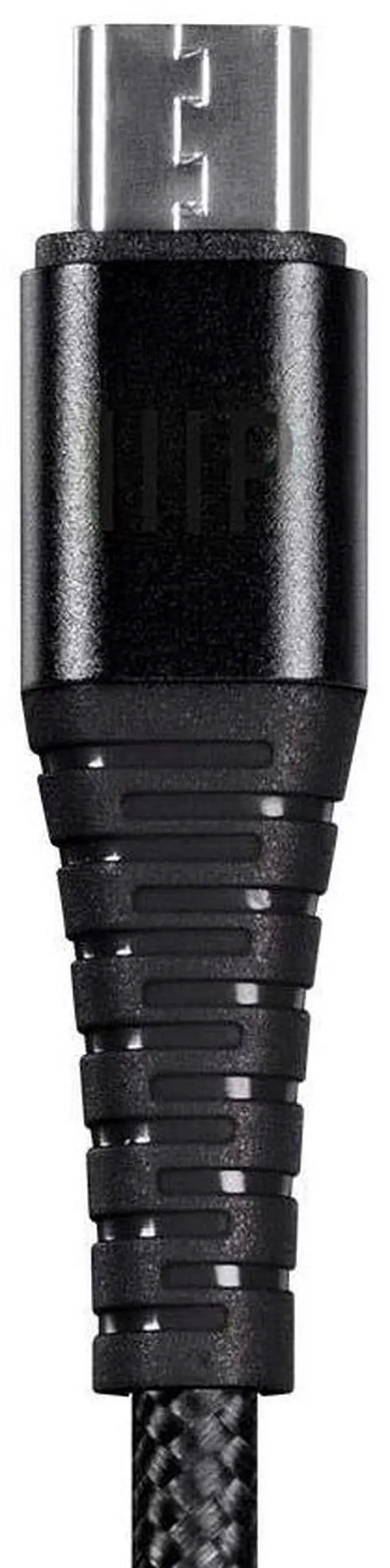 Alt view image 5 of 6 - USB 2.0 Micro B to Type A Charge & Sync Cable - 6 Feet - Black | Nylon-Braid, Durable, Kevlar-Reinforced - AtlasFlex Series