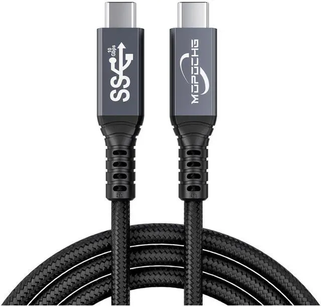 Main image of USB C 3.1 Gen 2 Cable 10Gbps Data Transfer, 4K Video Output Monitor Display Cable100W PD Fast Charging for iPhone 17/16/15 Series, MacBook, iPad, LG, SSD, Samsung Galaxy S25 S24 (6.6ft)