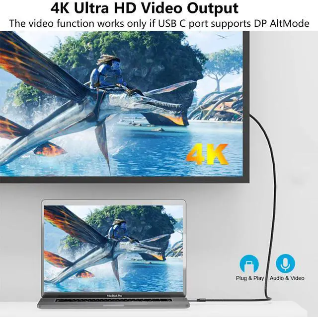 Alt view image 6 of 7 - USB C 3.1 Gen 2 Cable 10Gbps Data Transfer, 4K Video Output Monitor Display Cable100W PD Fast Charging for iPhone 17/16/15 Series, MacBook, iPad, LG, SSD, Samsung Galaxy S25 S24 (6.6ft)