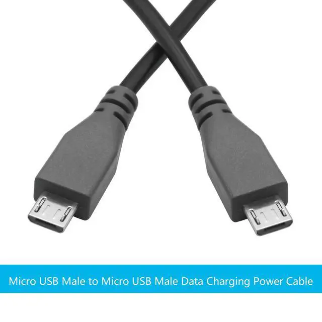 Alt view image 5 of 6 - Micro USB Charging Data Cable, 0.5M/1.6FT USB 2.0 Micro USB Male to Micro USB Male Cable with OTG Feature, Compatible Cell Phone, Tablet, MP3 Player, Game Controller, Headset(2Pcs)