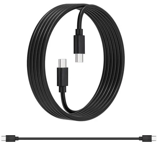 Alt view image 6 of 6 - 10-Pack USB C to C Charger Cable, Multipack PD 48W Fast Charge USB-C to Type C Bulk Charging Cords Black, 3.3ft