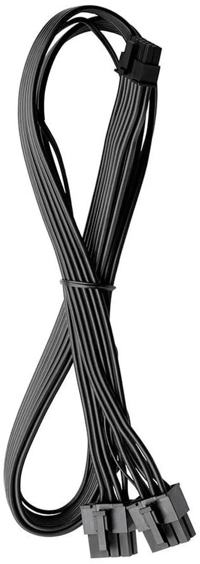 Main image of Basics RT-Series 12VHPWR StealthSense PCI-e Cable for ASUS/Seasonic/Phanteks (Black, 16-pin to Dual 8-pin, 60cm)