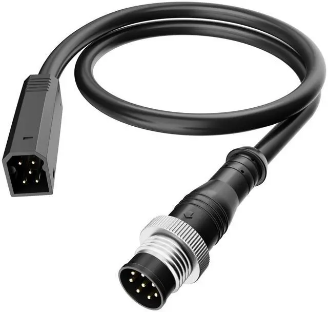Main image of 720074-12 AS EC QDE Ethernet Adapter Cable Compatible with Humminbird Fish Finders Helix 7, Helix 8, Helix 9, Helix 10, Helix 12 and Helix 15 Models