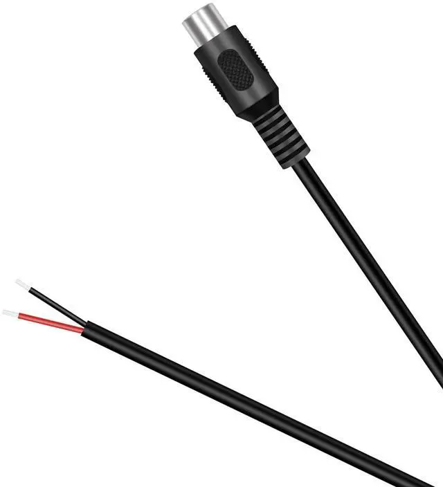 Alt view image 4 of 4 - 2-Pack RCA Female Plug to Speaker Wire Bare Wire Pigtail Connector Adapter Repair Audio Video RCA Jack Cable for AV Receiver Speaker Amplifier TV Subwoofer