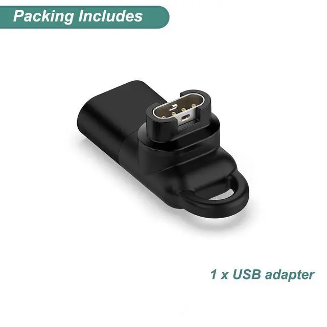 Alt view image 6 of 6 - USB C Adapter Charger for Garmin Watch - Fenix 8 7X 7S 7 Pro, Vivoacitve 6 5 4, Venu 4 3 3S 2 2S, Forerunner 970 965 265 255 165 55, Instinct 3 2X 2, Approach S10 S12 S40 S42 S60 S62 S70 (1)
