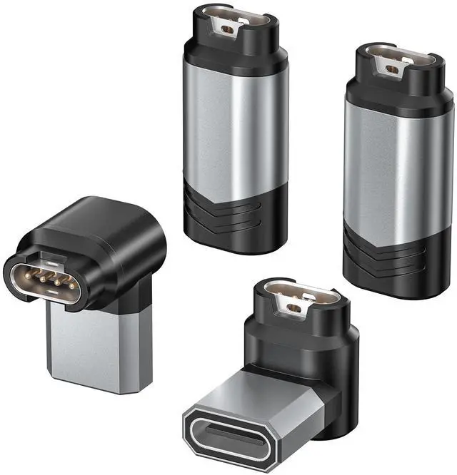 Main image of USB C Charger Adapter for Garmin Watch 4Pack,Type C Charging Cable Converter for Fenix 8 7 6 5 7X 6X E Pro Solar,Vivoactive 6 5,Forerunner 70 170 570 970 965 265,Venu X1 4 3,Quatix 8 7,Tactix 8