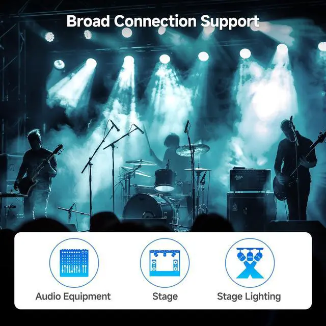 Alt view image 7 of 7 - 5 Pin DMX Cable 3 ft, 24 AWG with Braided Shielding for Lighting and Stage Equipment, 110 Nominal Impedance