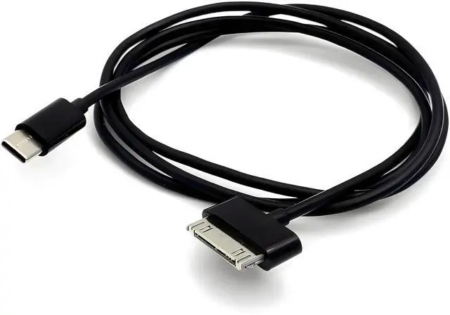 Main image of USB C to 30 Pin Cable, 3ft Type-C to 30-Pin Sync Adapter and Charger (Black)