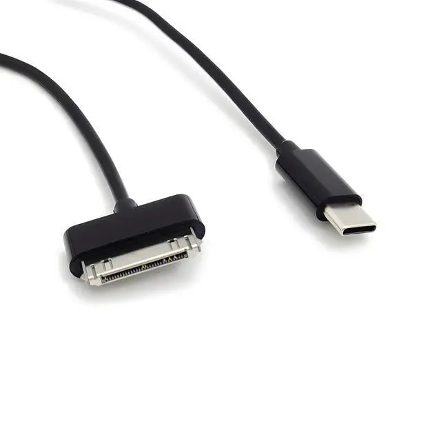 Alt view image 3 of 4 - USB C to 30 Pin Cable, 3ft Type-C to 30-Pin Sync Adapter and Charger (Black)