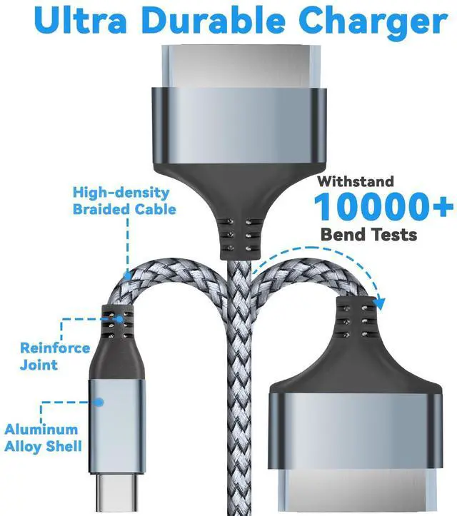 Alt view image 5 of 7 - 10FT USB C to 30Pin Charger Cable Replacement Charging Cord Compatible with i-Phone 4/4s/3G/3GS & i-Pad 1 2 3 & i-Pod Touch 4 3 2 1, Classic/Nano Series 2 3 4 5 6