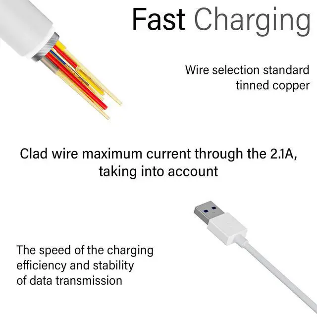 Alt view image 7 of 7 - 2 Pack 30-Pin to USB-C Cable for iPhone 4 | 2 Pack 5W USB Charger Adapter| Apple MFi Certified | 3.3 Feet 30 Pin USB Charging Cable Cord for iPhone 4/4S/3G/3GS, iPad 1/2/3, iPod Classic/Touch/Nano