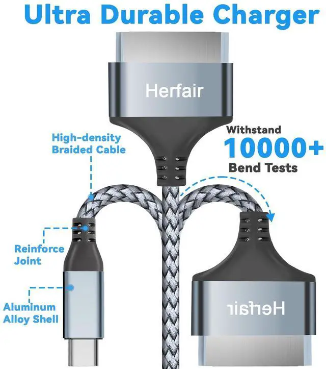 Alt view image 7 of 7 - USB C to 30 Pin Charger Cable with Modern Type-C Connector Charging Cord Compatible with iPhone 4/4s/3G/3GS & iPad 1 2 3 & iPod Touch 4 3 2 1 Classic/Nano 2 3 4 5 6 (6.5FT)