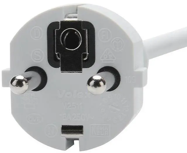 Alt view image 4 of 7 - Replacement Extension Power Cord European Standard Plug 6 Feet Cable for Apple MacBook 45W 60W 85W Magsafe or Magsafe 2 Power Adapter