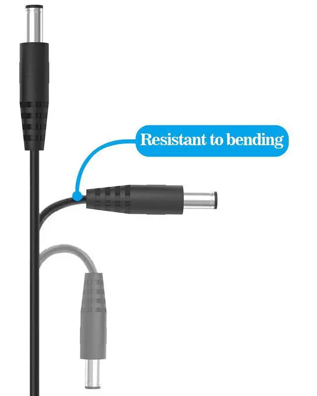 Alt view image 5 of 5 - USB to DC 5V Power Cable, Universal DC 5.5x2.1mm Plug Charging Cord with 11 Connectors Tips(6.3x3.0, 5.5x2.5, 4.8x1.7, 4.0x1.7, 3.5x1.35, 3.0x1.1, 2.5x0.7, Type-C, Micro USB, Mini USB, LED Jack) 5 FT
